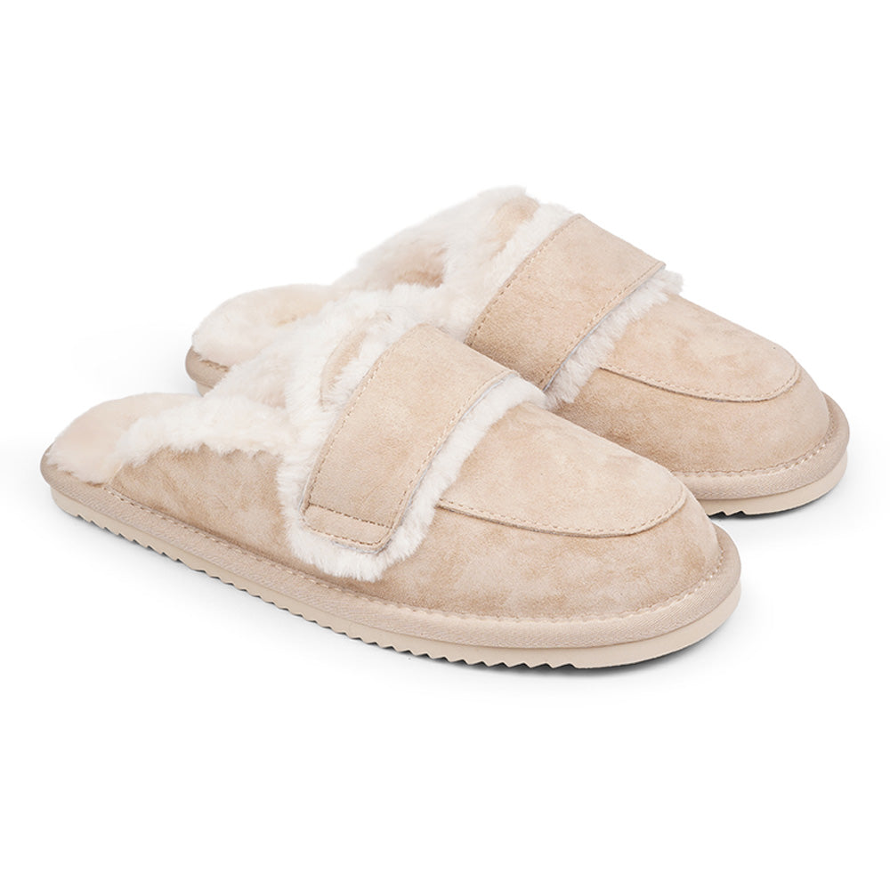 Handmade best sale shearling slippers