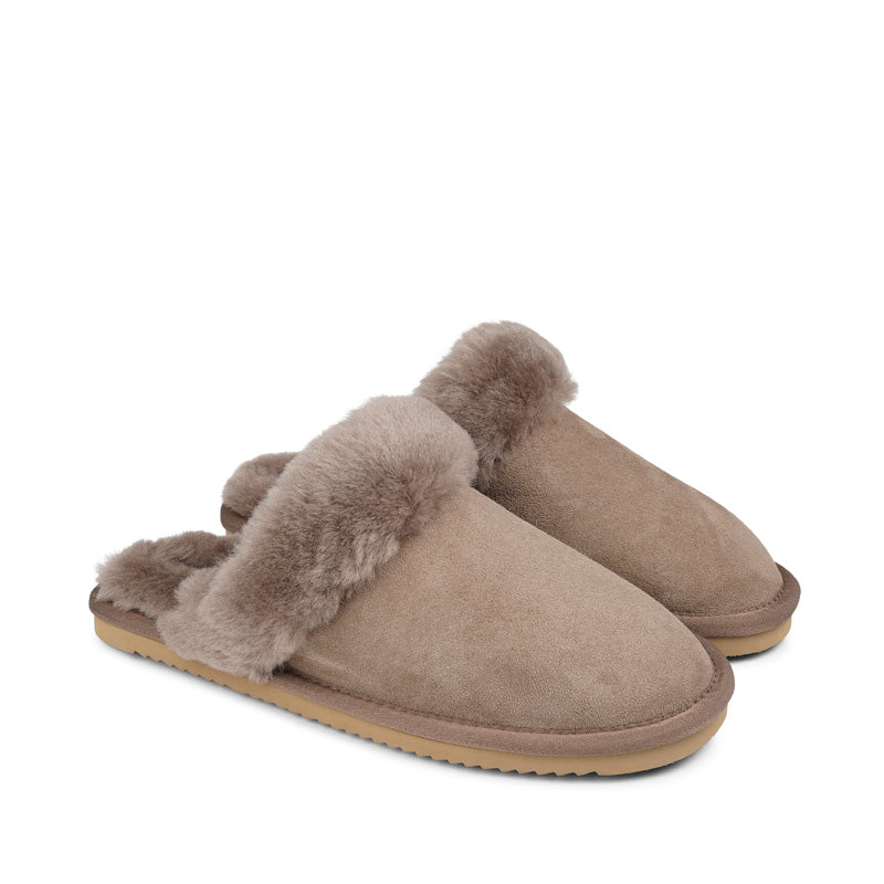 Soft and cosy shearling slippers from Lovelies 