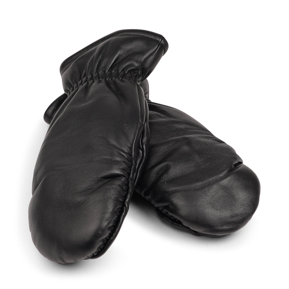 The Amalfi mittens are crafted from soft, premium leather and lined with cozy terry fleece for ultimate warmth and comfort. Designed for a sleek, timeless look, they feature an elastic wrist for a secure fit. Perfect for cold days, these luxurious mittens combine style and practicality with ease.