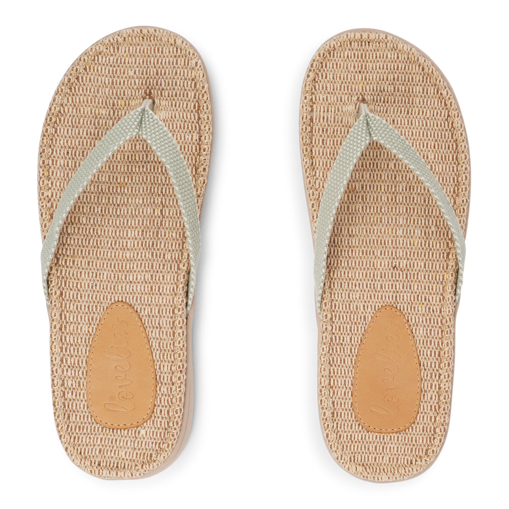 Cotton flip flops on sale