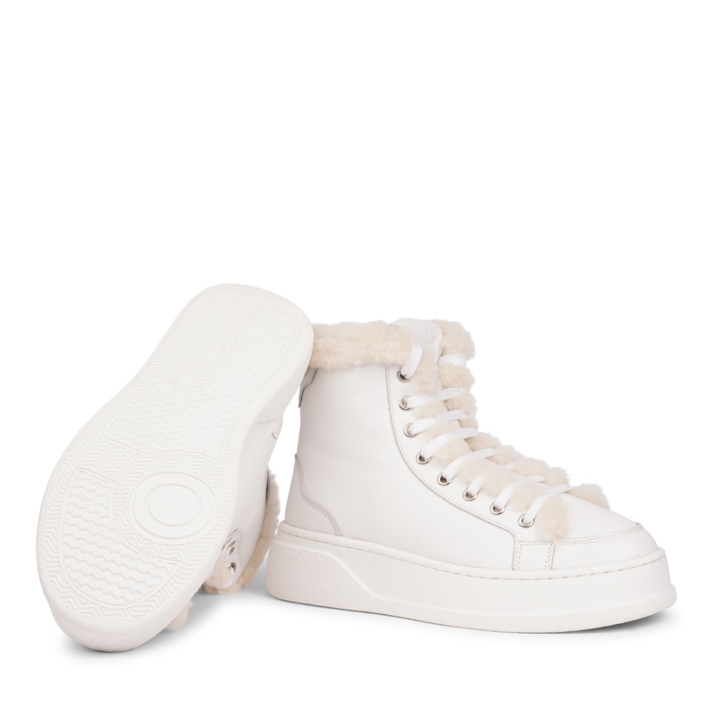 Fajardo High top shearling sneaker