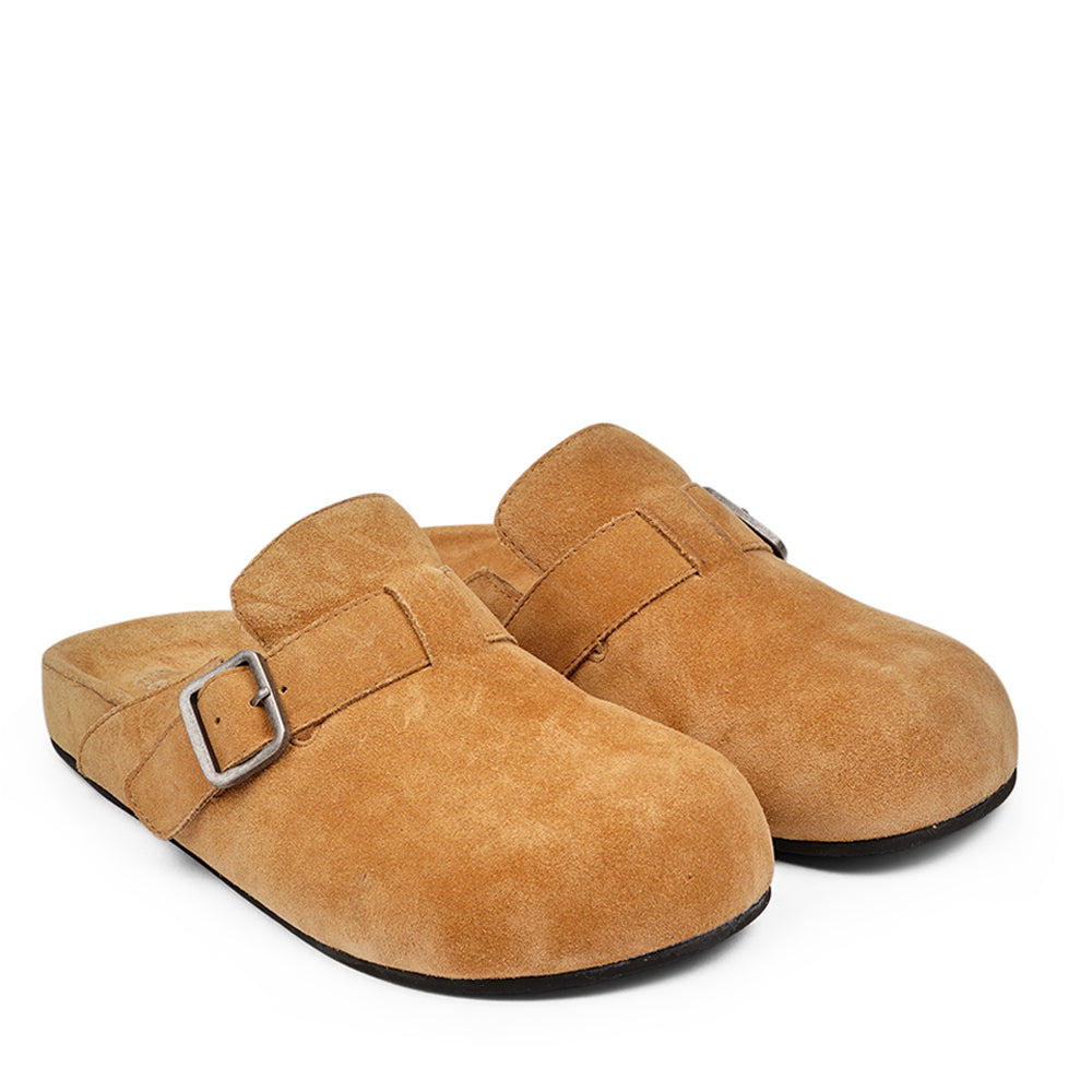 Kamakura - Suede Mules with adjustable buckle