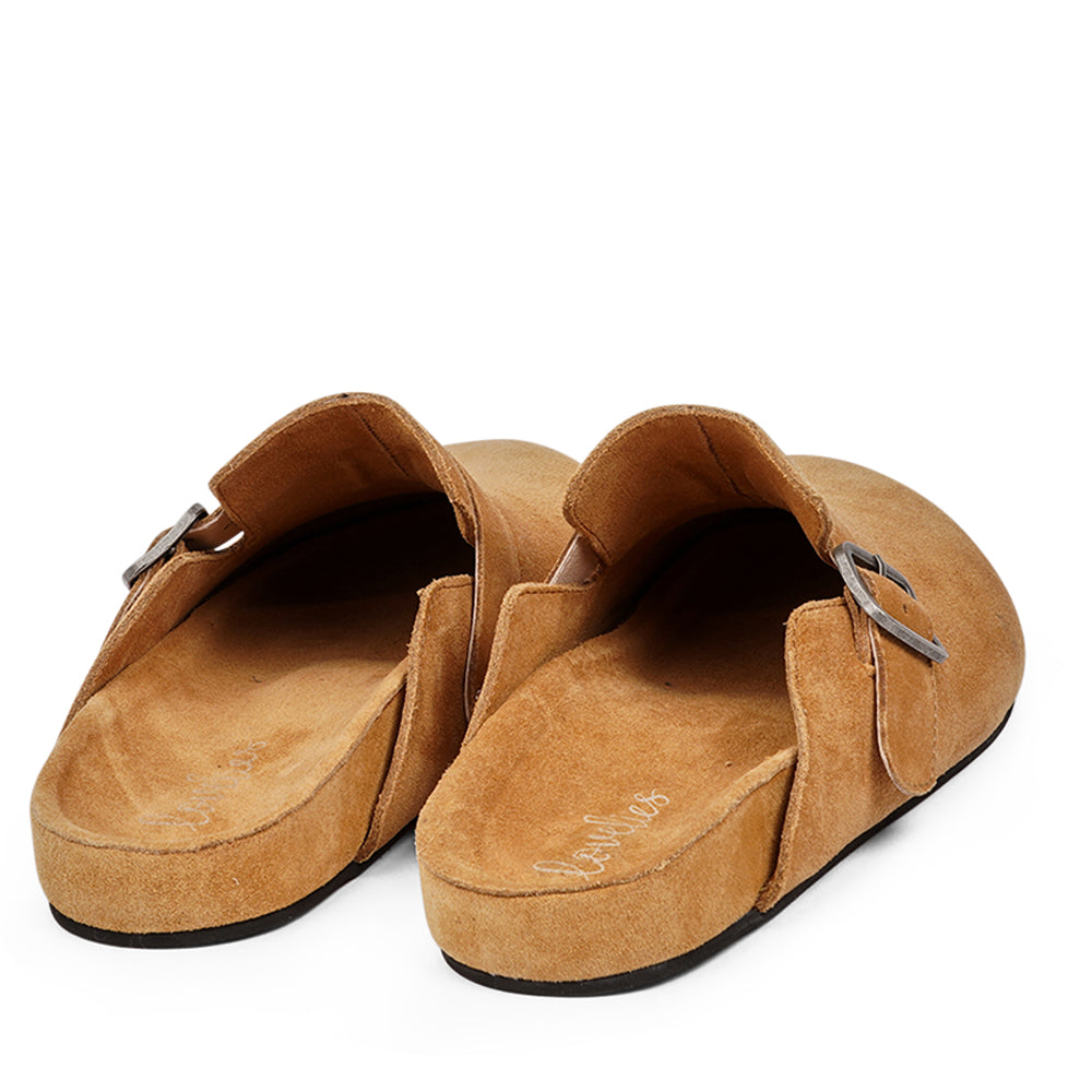 Kamakura - Suede Mules with adjustable buckle