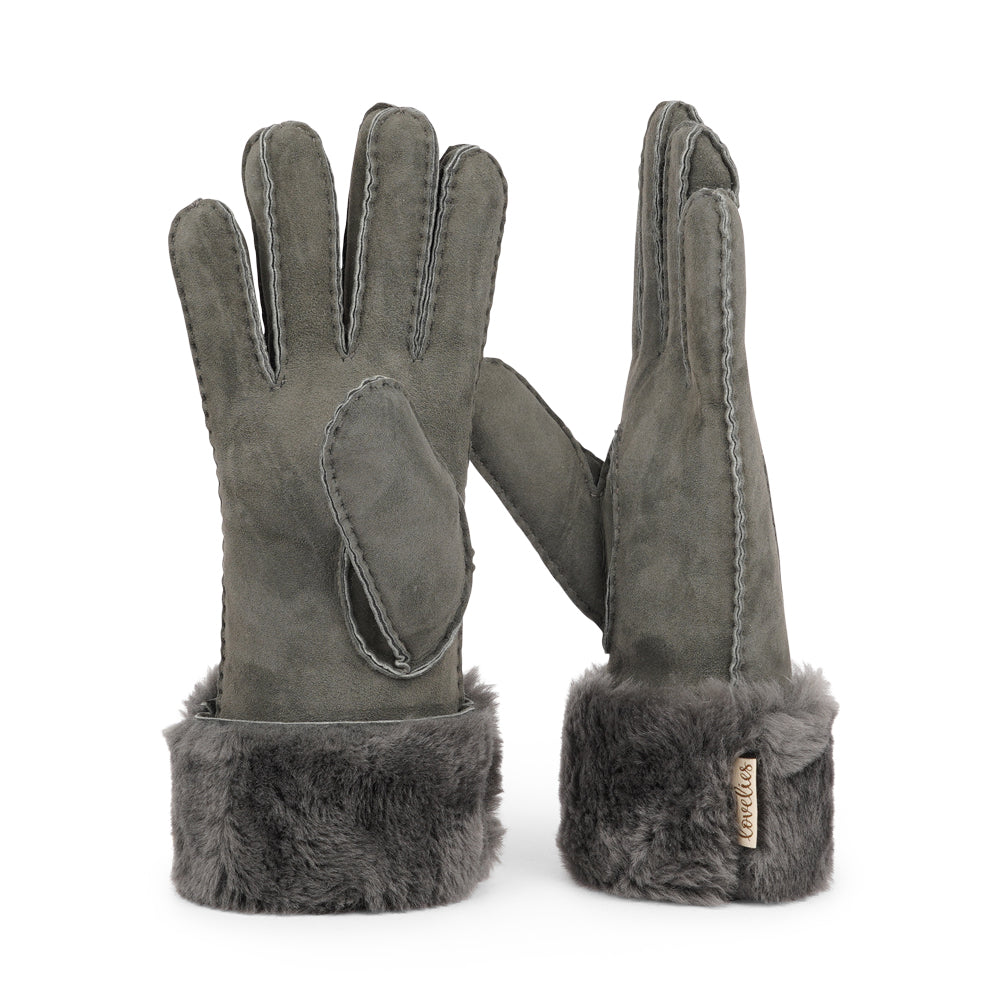 Lovelies Studio - Enhance your winter style with our luxurious Kelly Long Shearling Gloves. Made from soft sheep leather, these gloves offer a perfect blend of sophistication and warmth for the colder seasons.

Their elongated, slim design creates a sleek, feminine silhouette, ensuring you stay cozy while adding a chic, polished finish to any outfit.