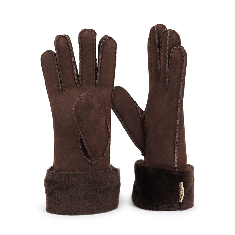 Lovelies Studio - Enhance your winter style with our luxurious Kelly Long Shearling Gloves. Made from soft sheep leather, these gloves offer a perfect blend of sophistication and warmth for the colder seasons.

Their elongated, slim design creates a sleek, feminine silhouette, ensuring you stay cozy while adding a chic, polished finish to any outfit.