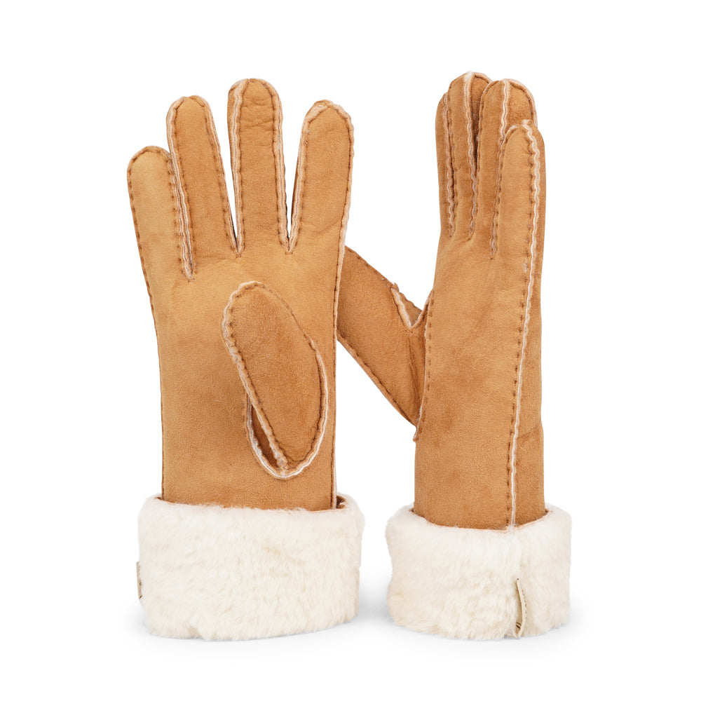 Lovelies Studio - Enhance your winter style with our luxurious Kelly Long Shearling Gloves. Made from soft sheep leather, these gloves offer a perfect blend of sophistication and warmth for the colder seasons.

Their elongated, slim design creates a sleek, feminine silhouette, ensuring you stay cozy while adding a chic, polished finish to any outfit.