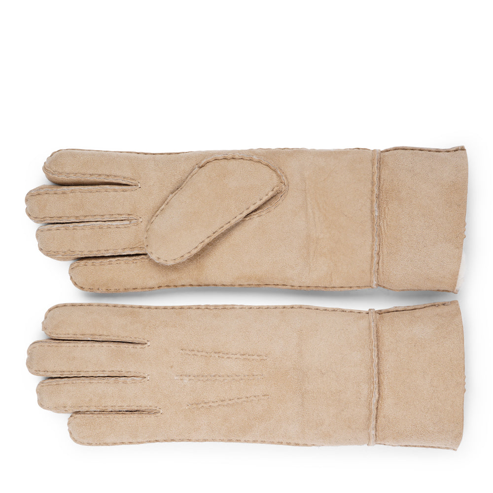 Lovelies Studio - Enhance your winter style with our luxurious Kelly Long Shearling Gloves. Made from soft sheep leather, these gloves offer a perfect blend of sophistication and warmth for the colder seasons.

Their elongated, slim design creates a sleek, feminine silhouette, ensuring you stay cozy while adding a chic, polished finish to any outfit.