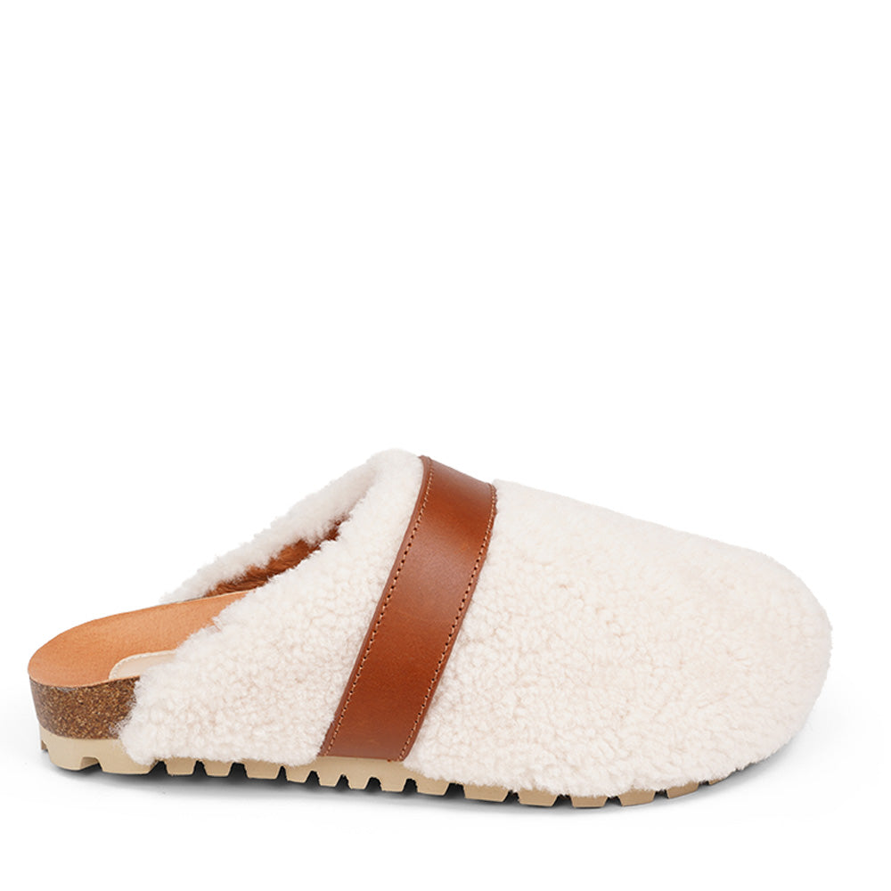 Kerinci - Curly Shearling Mules