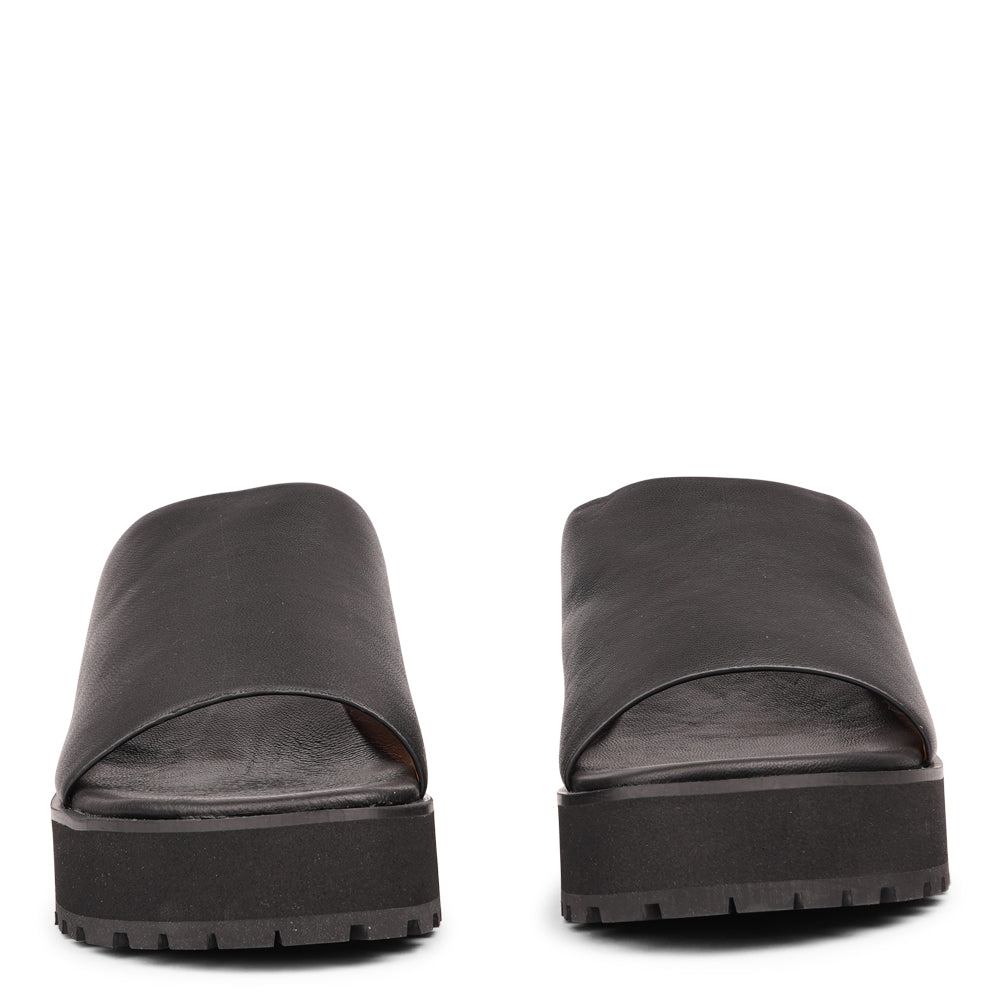 Marinella - High leather sandal