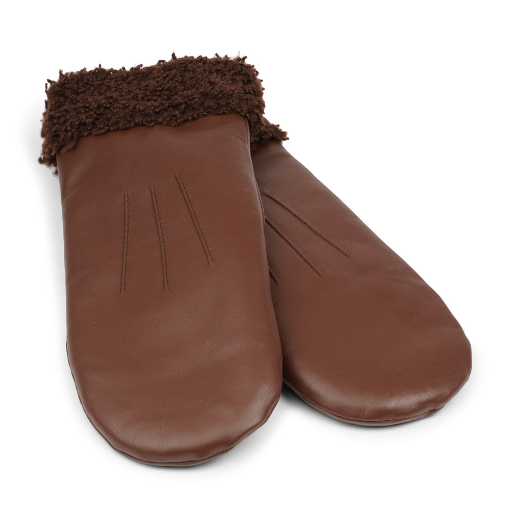 Matera - Elegant Leather Mittens