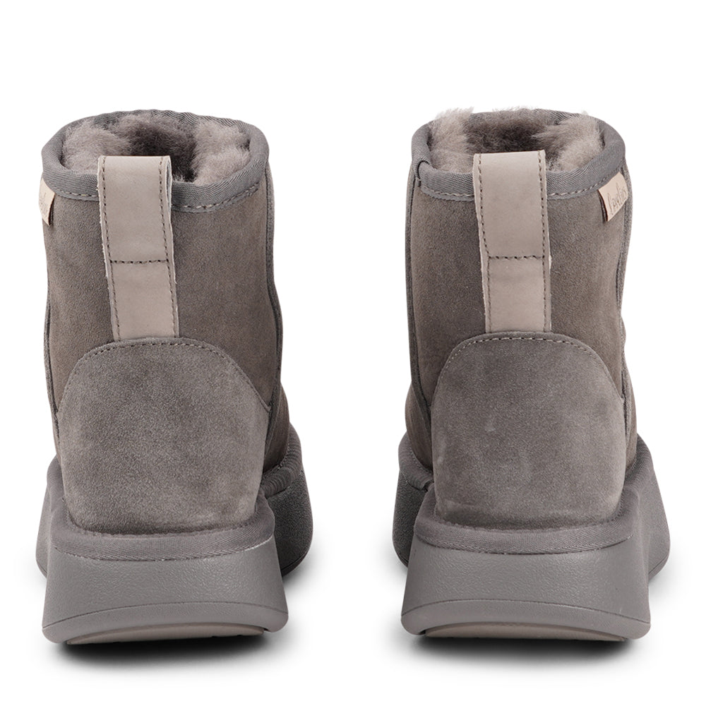 Crafted for unparalleled comfort, these luxurious shearling boots are your perfect winter companion. With soft, durable rubber soles, they provide the confidence to navigate colder months while keeping your feet protected from the elements.

The Prayon boots go beyond mere functionality—effortlessly combining warmth and style, they offer a seamless blend of fashion and practicality.