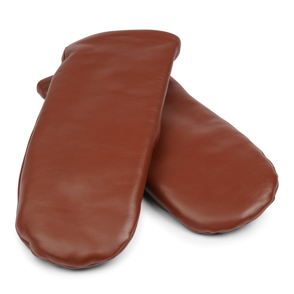 The Ravenna mittens are crafted from premium leather and feature a plush fleece lining for exceptional warmth and comfort.

With their sophisticated design and luxurious materials, these mittens offer both style and practicality, making them an essential accessory for chilly weather.