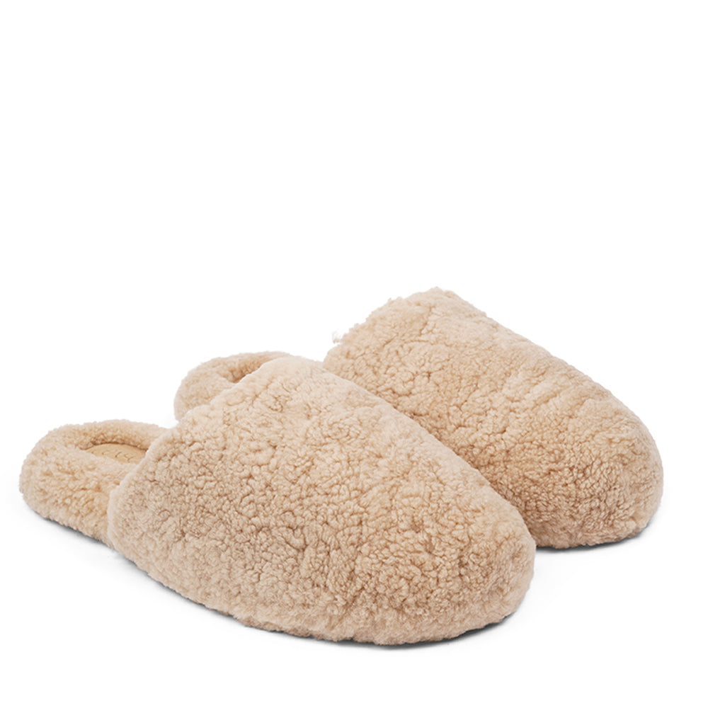 Tirich Mir - Shearling Slippers