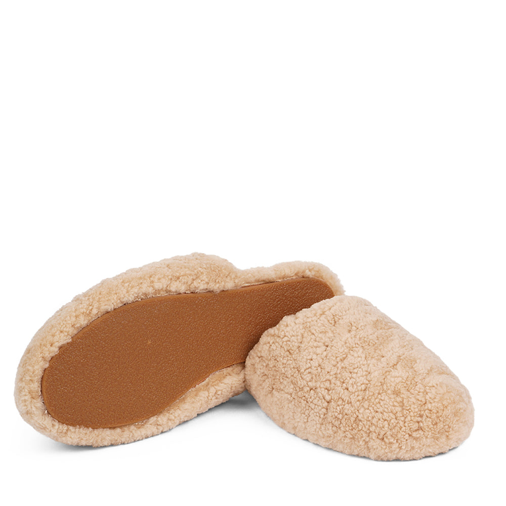 Tirich Mir - Shearling Slippers